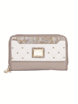 Cavalinho Craft Small Wristlet Wallet SKU 26010220.12 #color_tan / white / beige