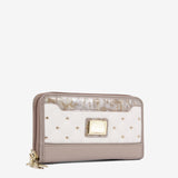 Cavalinho Craft Small Wristlet Wallet SKU 26010220.12 #color_tan / white / beige