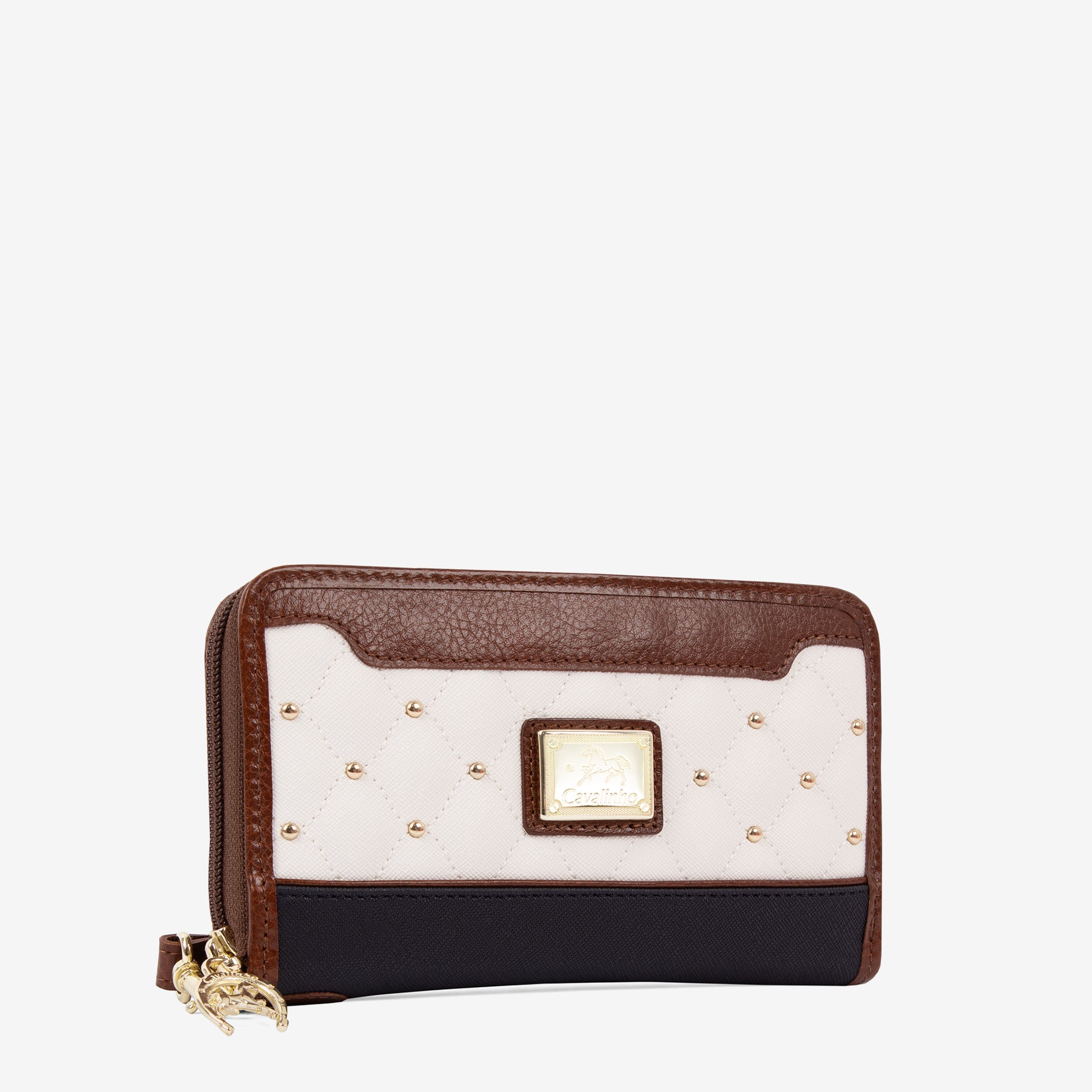 Cavalinho Craft Small Wristlet Wallet SKU 26010220.34 #color_navy / white / brown