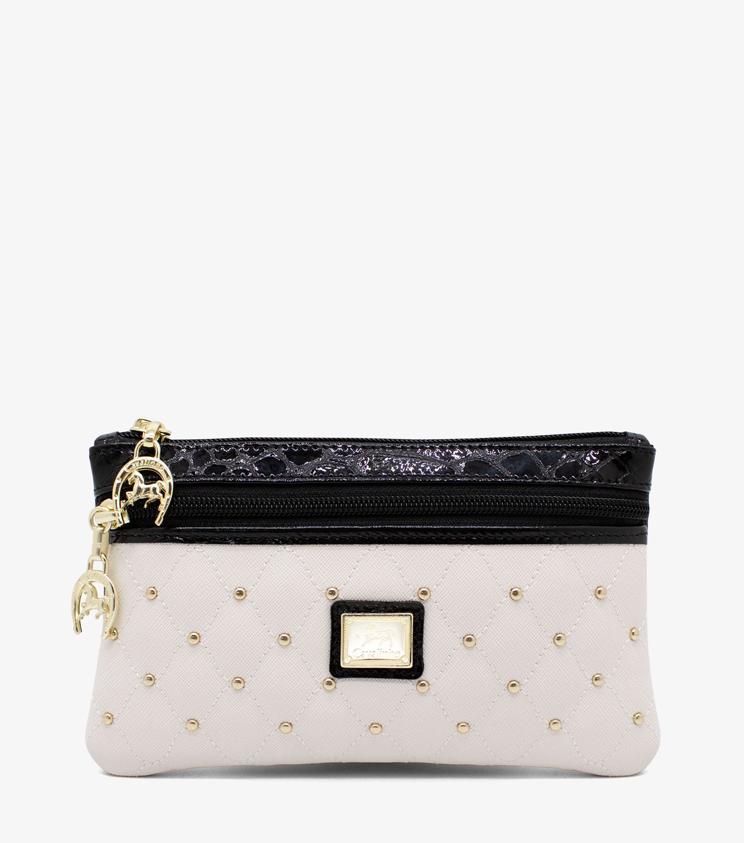 Cavalinho Craft Slim Makeup Bag SKU 26010256.33 #color_black / white