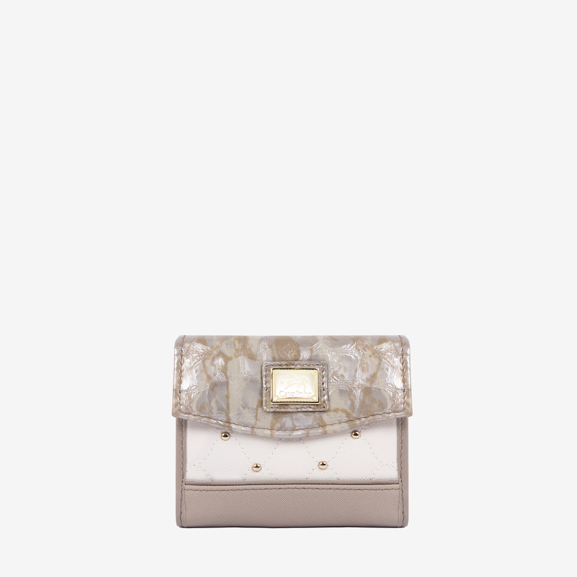 Cavalinho Craft Mini Wallet SKU 26010530.12 #color_tan / white / beige