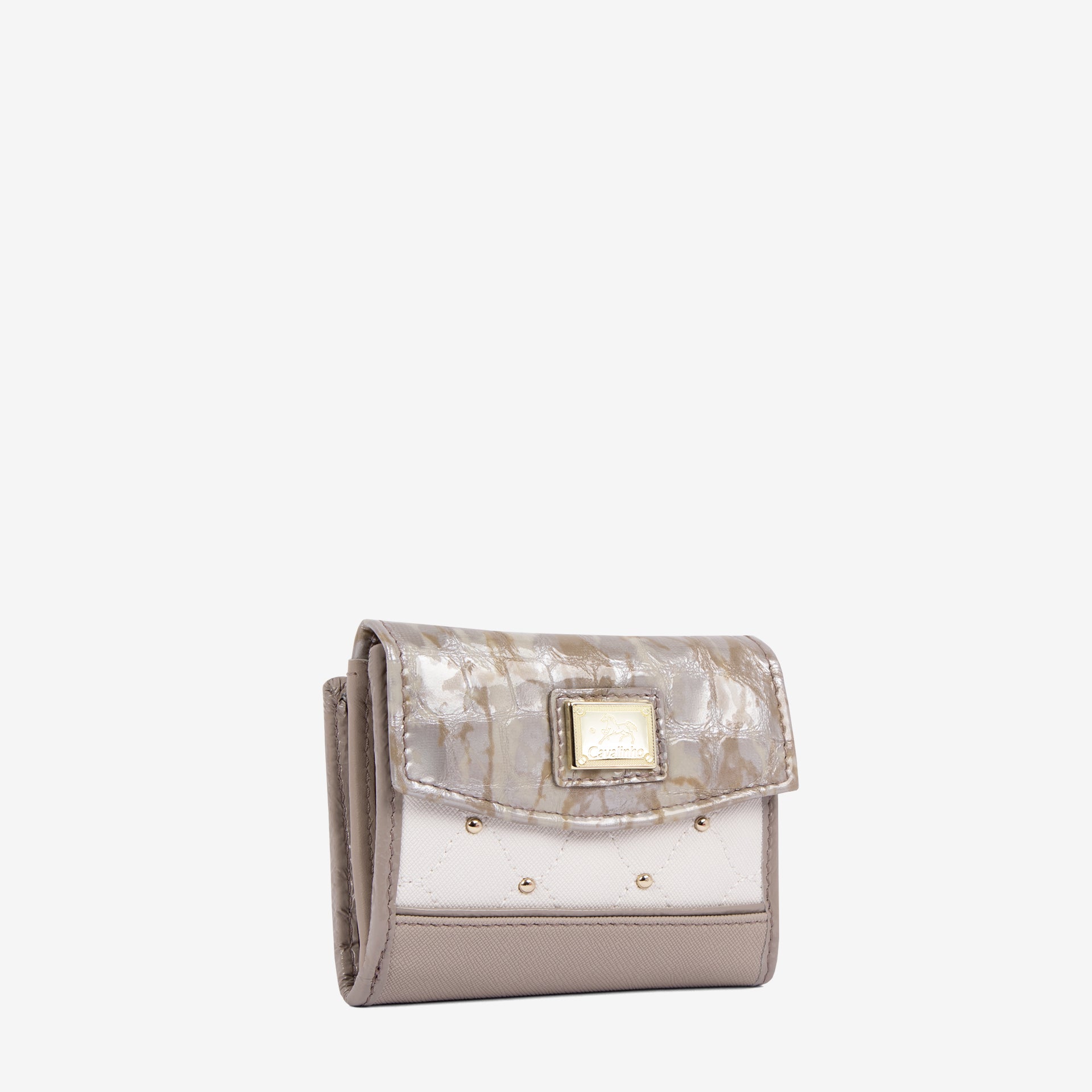 Cavalinho Craft Mini Wallet SKU 26010530.12 #color_tan / white / beige