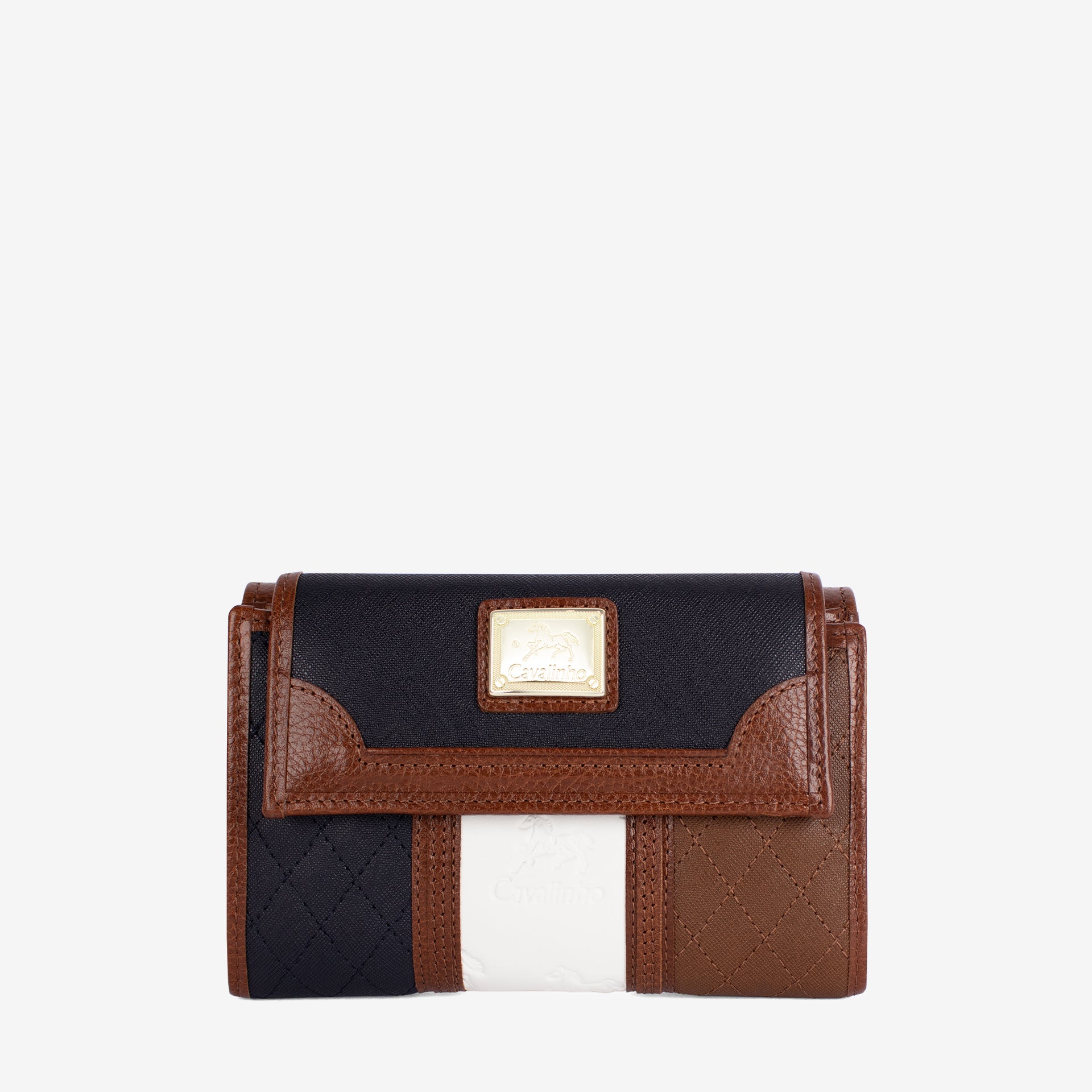 Cavalinho Sublime Wallet SKU 26060202.22 #color_navy / white / brown
