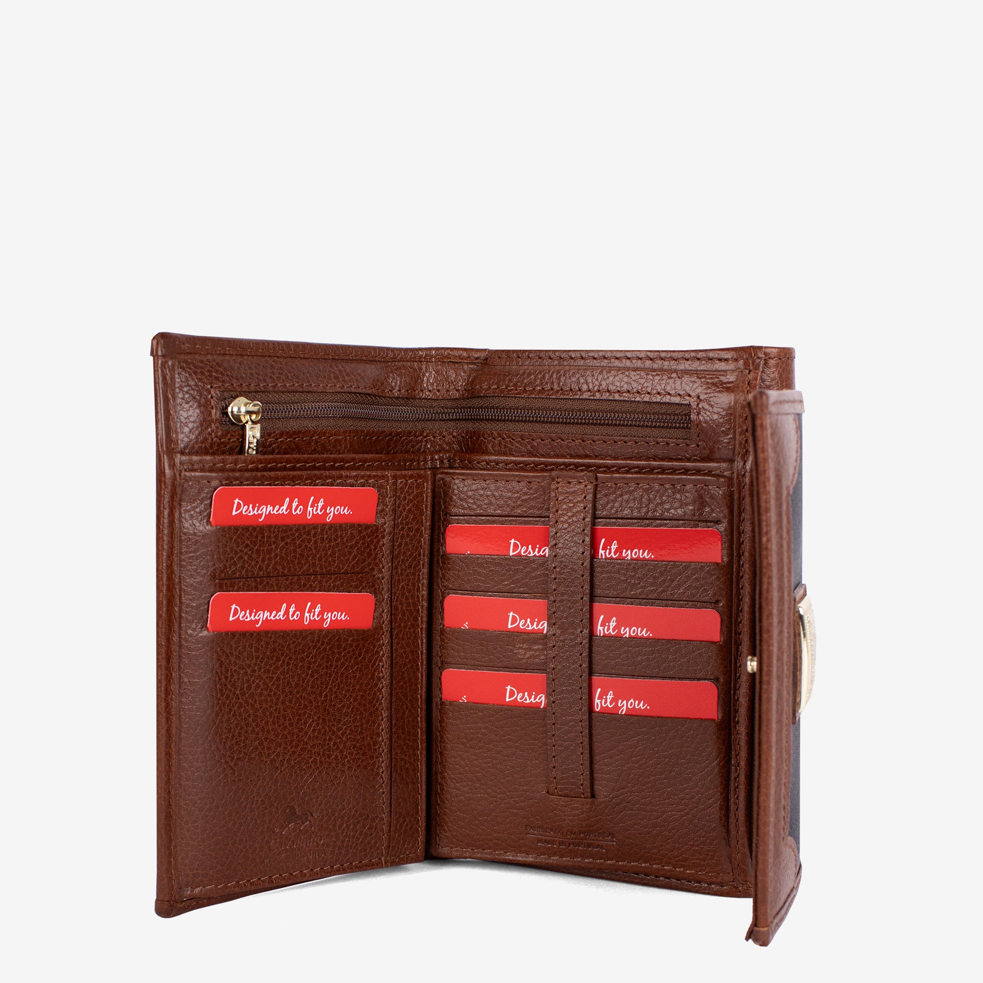 Cavalinho Sublime Wallet SKU 26060202.22 #color_navy / white / brown