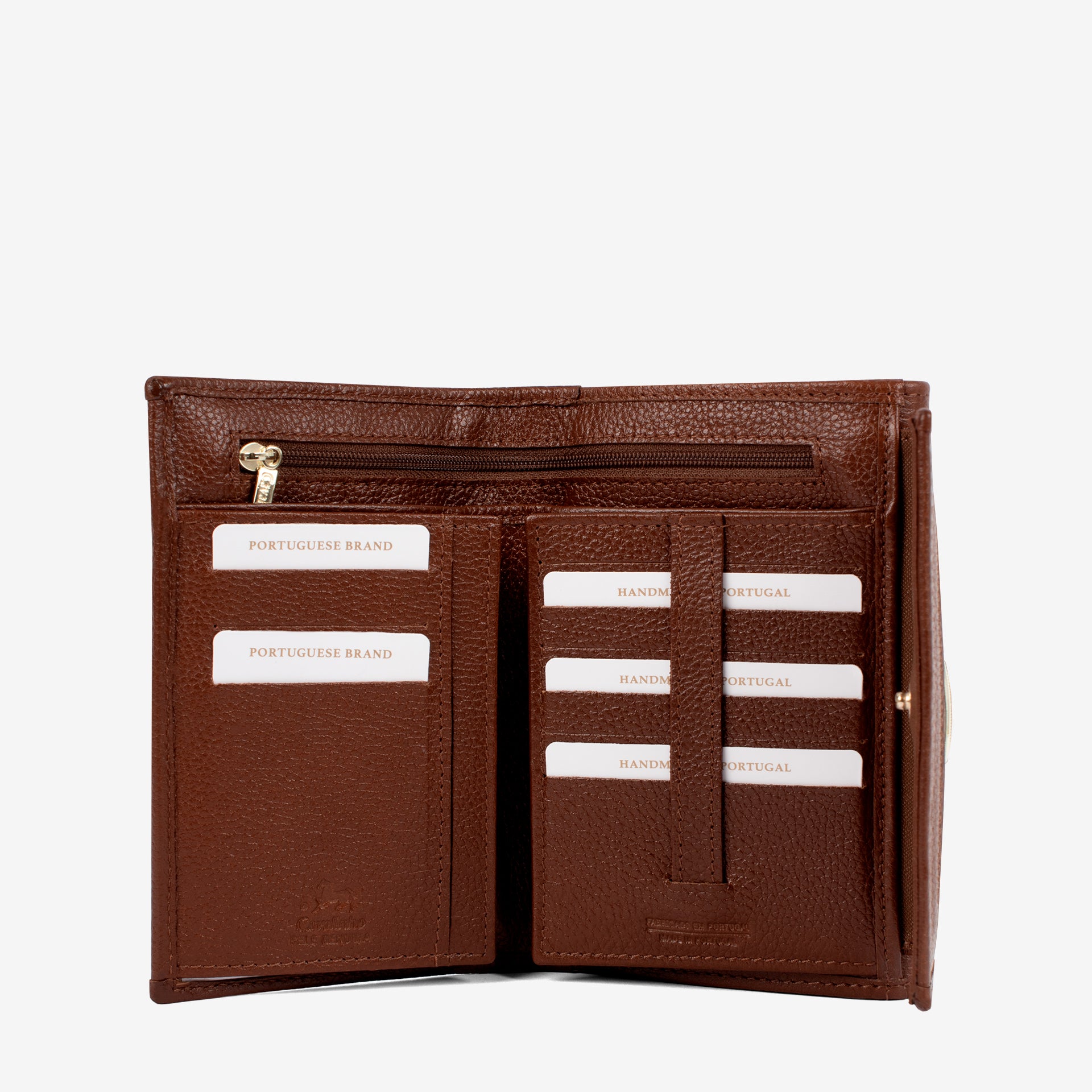 Cavalinho Sublime Wallet SKU 26060202.48 #color_blue / white / saddlebrown