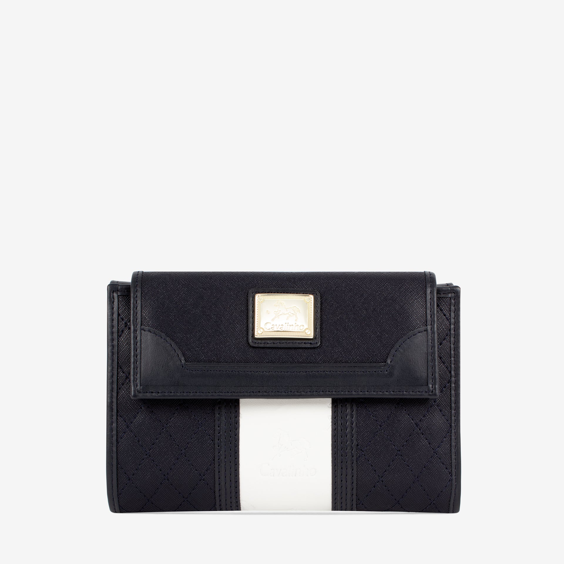 Cavalinho Sublime Trifold Wallet for Women SKU 26060205.47 #color_Navy / White
