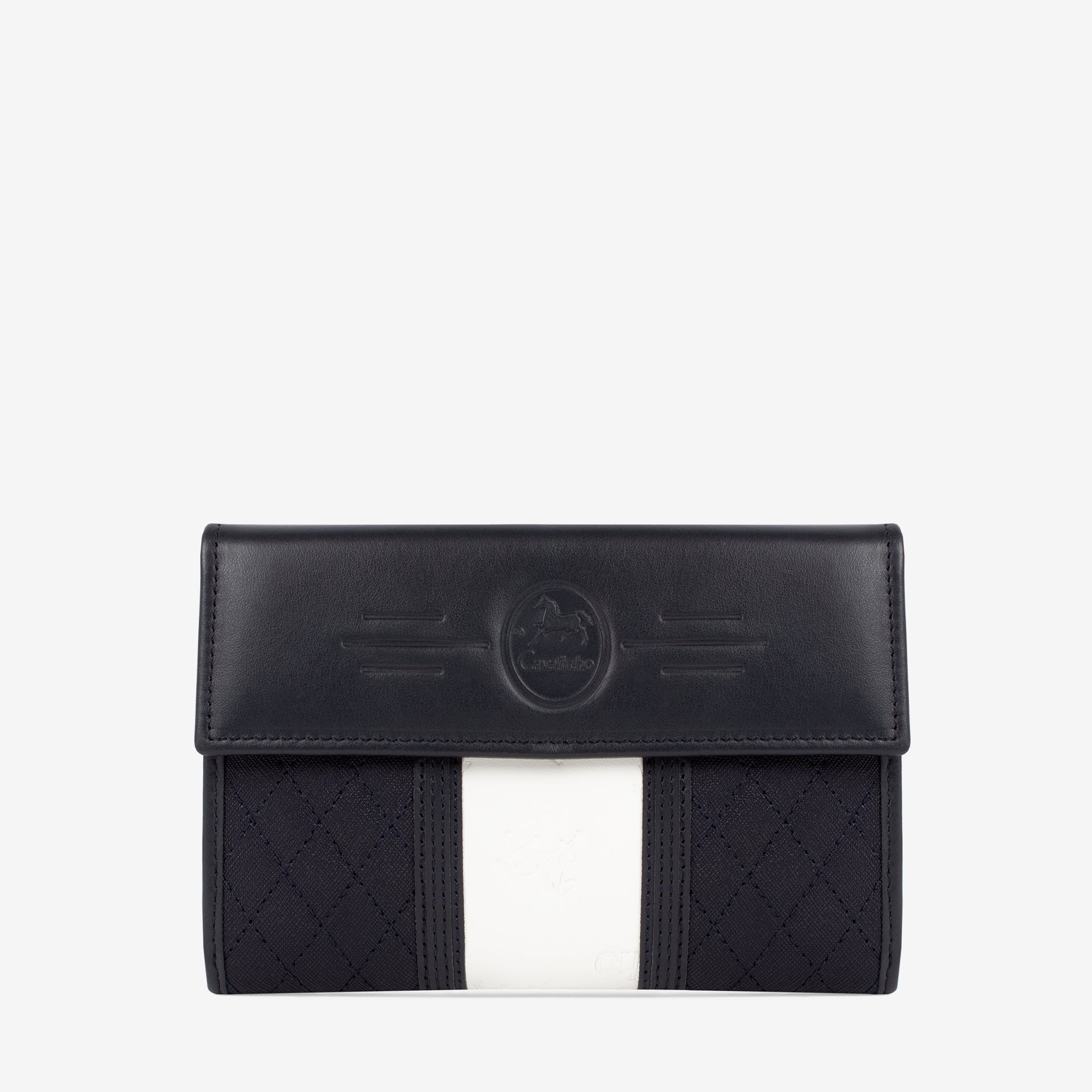 Cavalinho Sublime Trifold Wallet for Women SKU 26060205.47 #color_Navy / White