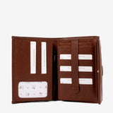Cavalinho Sublime Trifold Wallet for Women SKU 26060205.48 #color_Blue / White / SaddleBrown