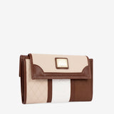 Cavalinho Sublime Trifold Wallet for Women SKU 26060206.34 #color_SaddleBrown Multi-Color