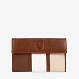 Cavalinho Sublime Trifold Wallet for Women SKU 26060206.34 #color_SaddleBrown Multi-Color