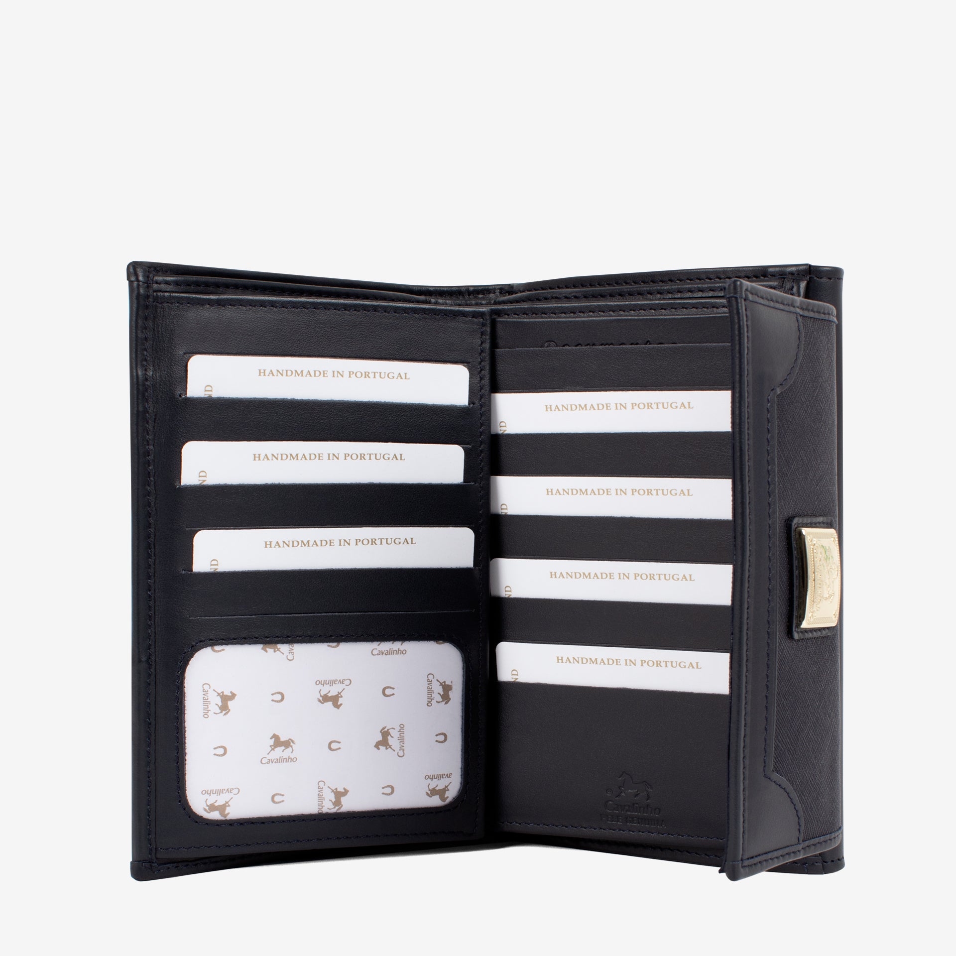 Cavalinho Sublime Trifold Wallet for Women SKU 26060206.47 #color_Navy / White