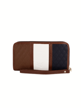 Cavalinho Sublime Wristlet Wallet SKU 26060212.22 #color_navy / white / brown