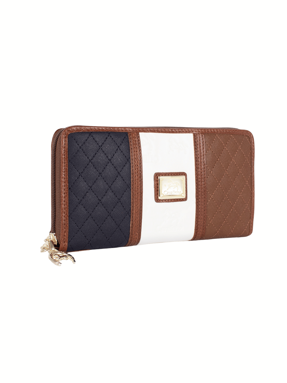 Cavalinho Sublime Wristlet Wallet SKU 26060213.22 #color_navy / white / brown