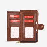 Cavalinho Sublime Wristlet Wallet SKU 26060213.22 #color_navy / white / brown