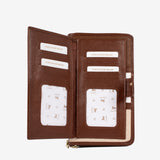 Cavalinho Sublime Wristlet Wallet SKU 26060213.34 #color_SaddleBrown Multi-Color