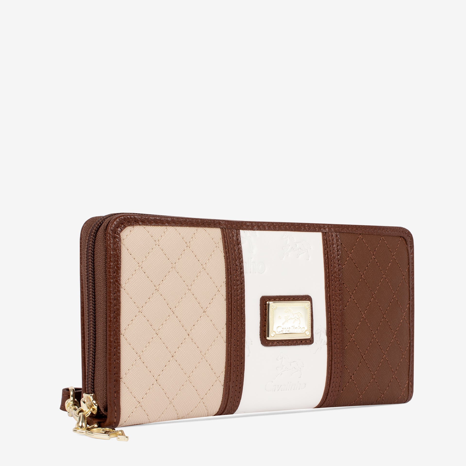 Cavalinho Sublime Wristlet Wallet SKU 26060213.34 #color_SaddleBrown Multi-Color