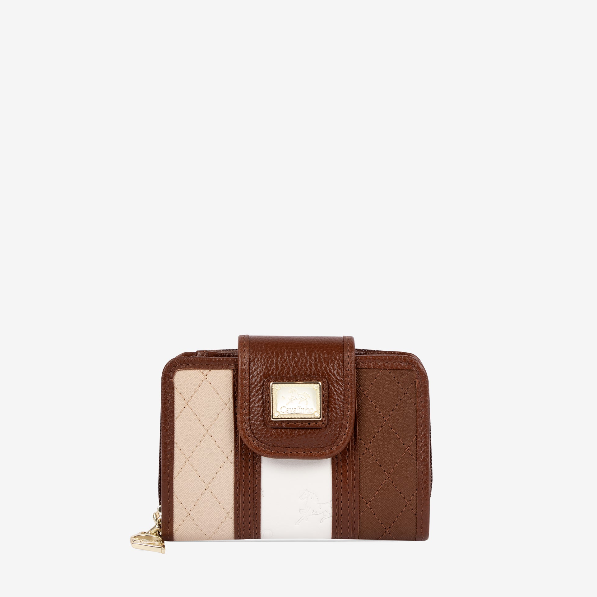 Cavalinho Sublime Bifold Wallet for Women SKU 26060218.34 #color_SaddleBrown Multi-Color