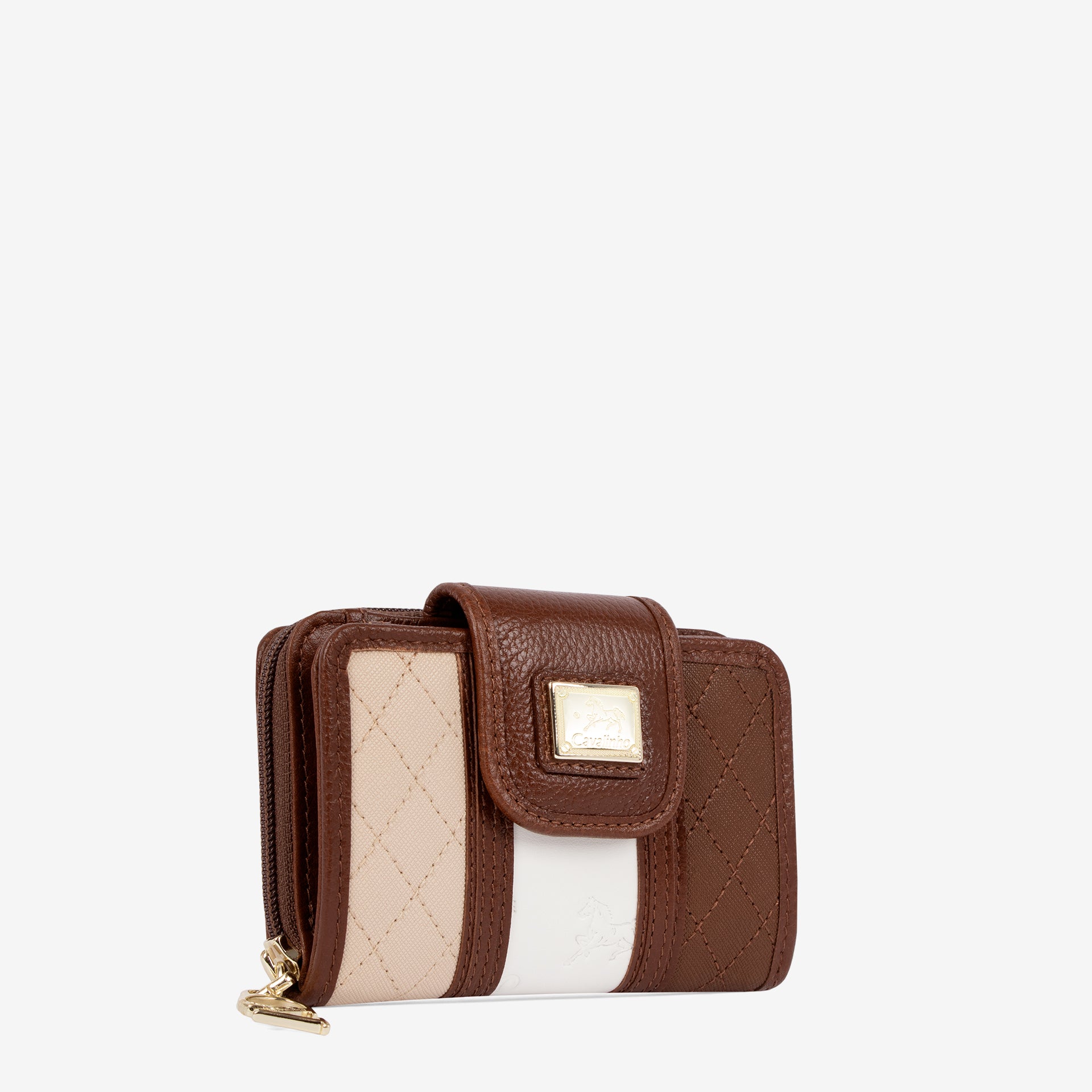 Cavalinho Sublime Bifold Wallet for Women SKU 26060218.34 #color_SaddleBrown Multi-Color