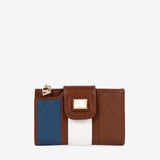 Cavalinho Sublime Bifold Wallet for Women SKU 26060232.48 #color_Blue / White / SaddleBrown