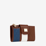 Cavalinho Sublime Bifold Wallet for Women SKU 26060232.48 #color_Blue / White / SaddleBrown