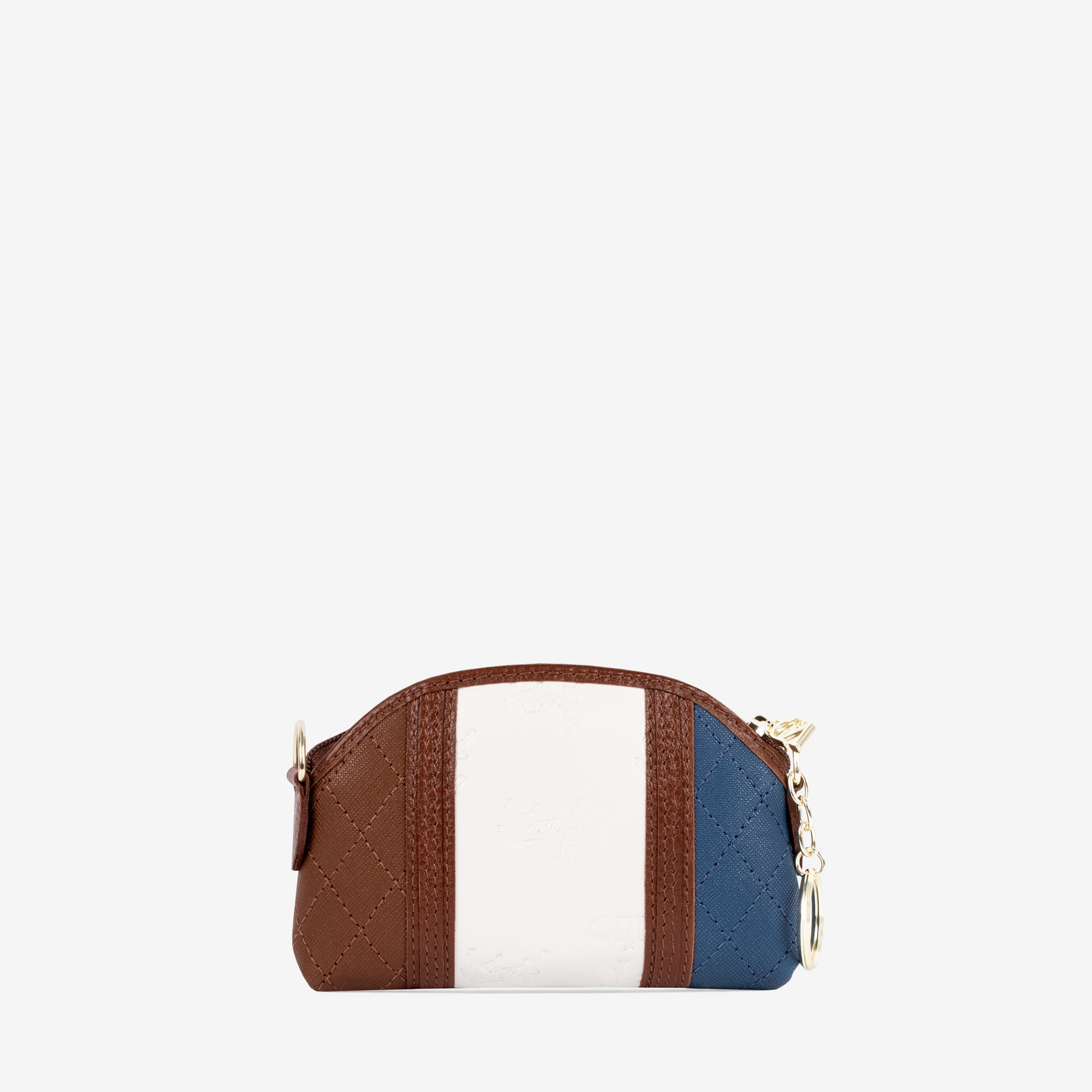Cavalinho Sublime Coin Purse SKU 26060252.48 #color_Blue / White / SaddleBrown