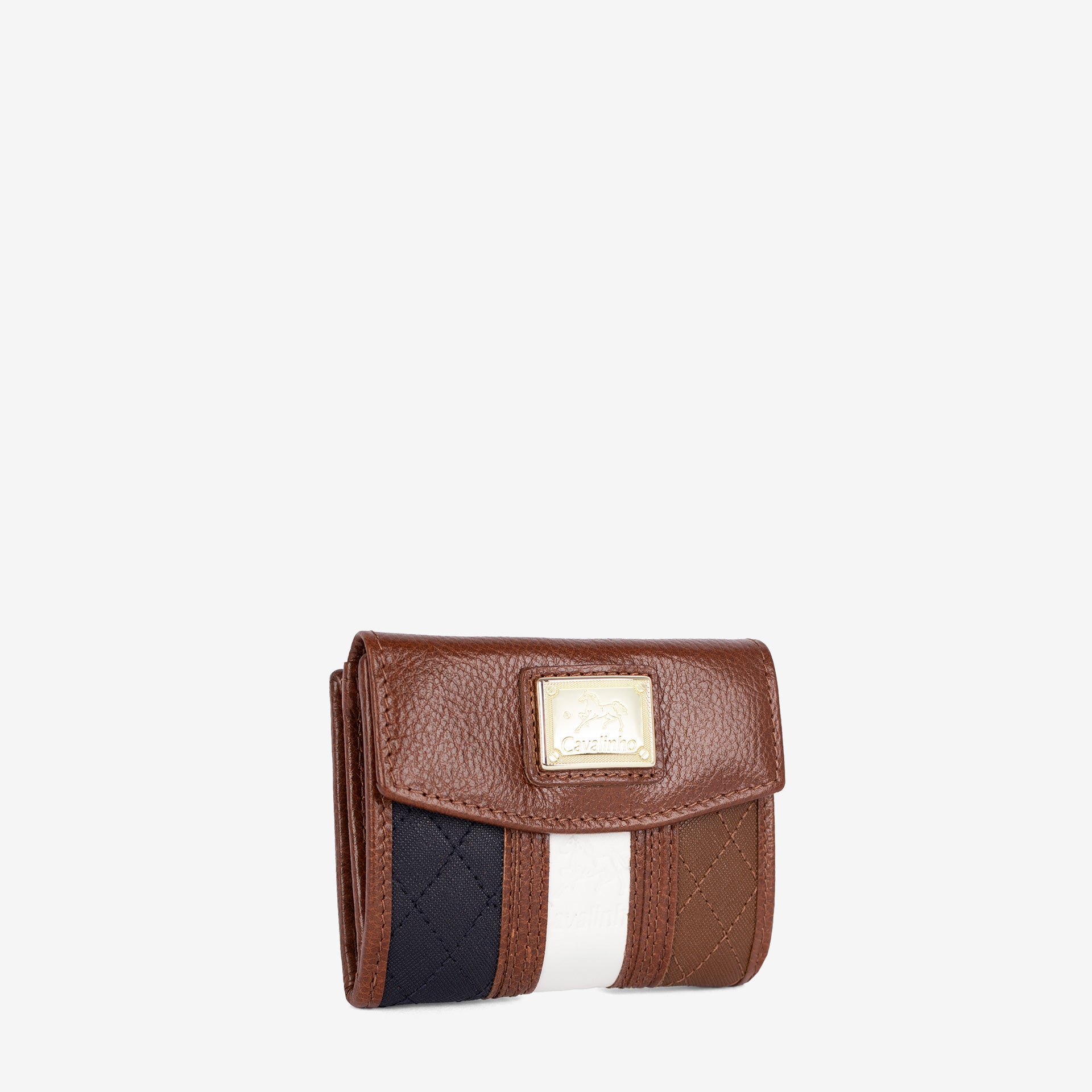 Cavalinho Sublime Mini Wallet SKU 26060530.22 #color_navy / white / brown