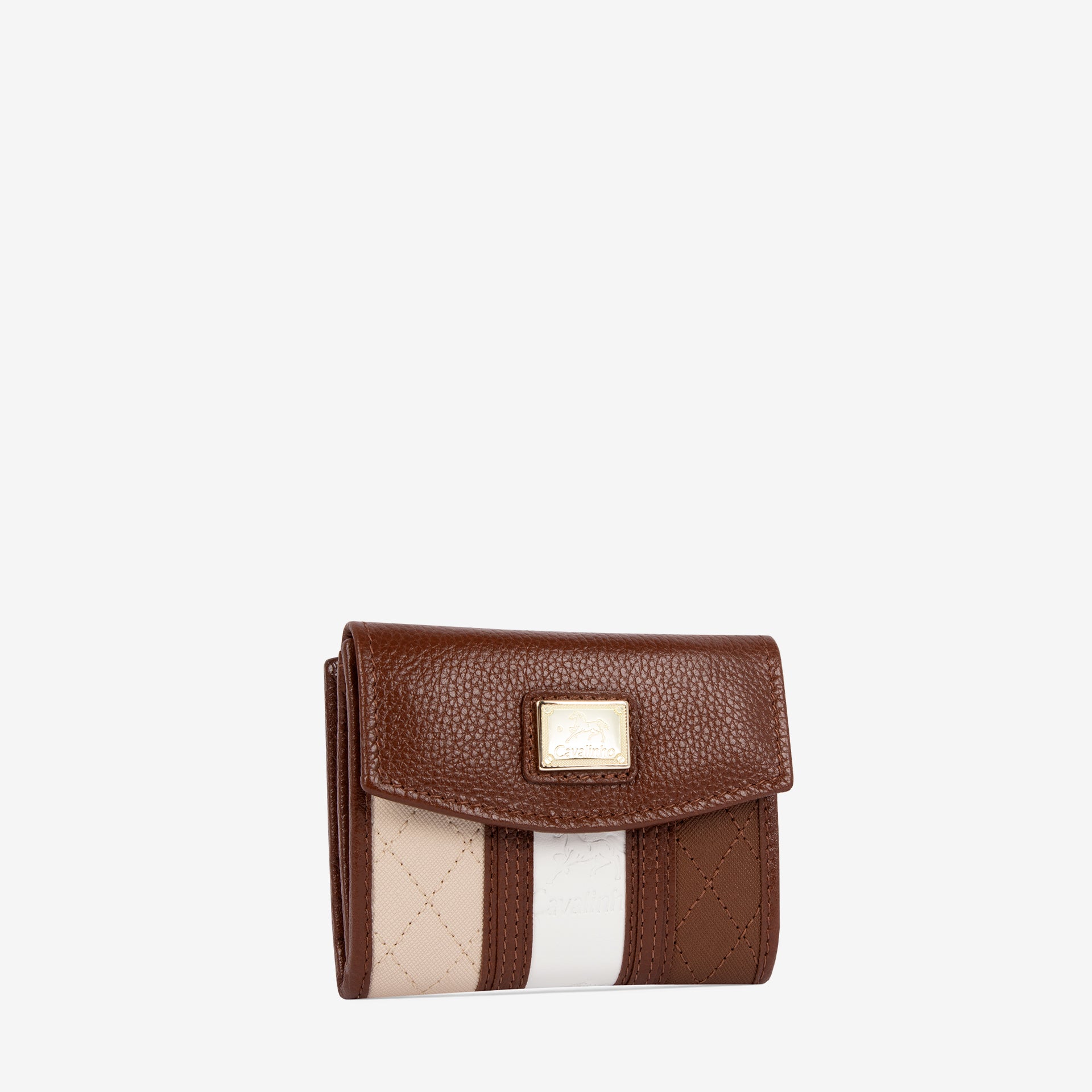 Cavalinho Sublime Mini Wallet SKU 26060530.34 #color_SaddleBrown Multi-Color