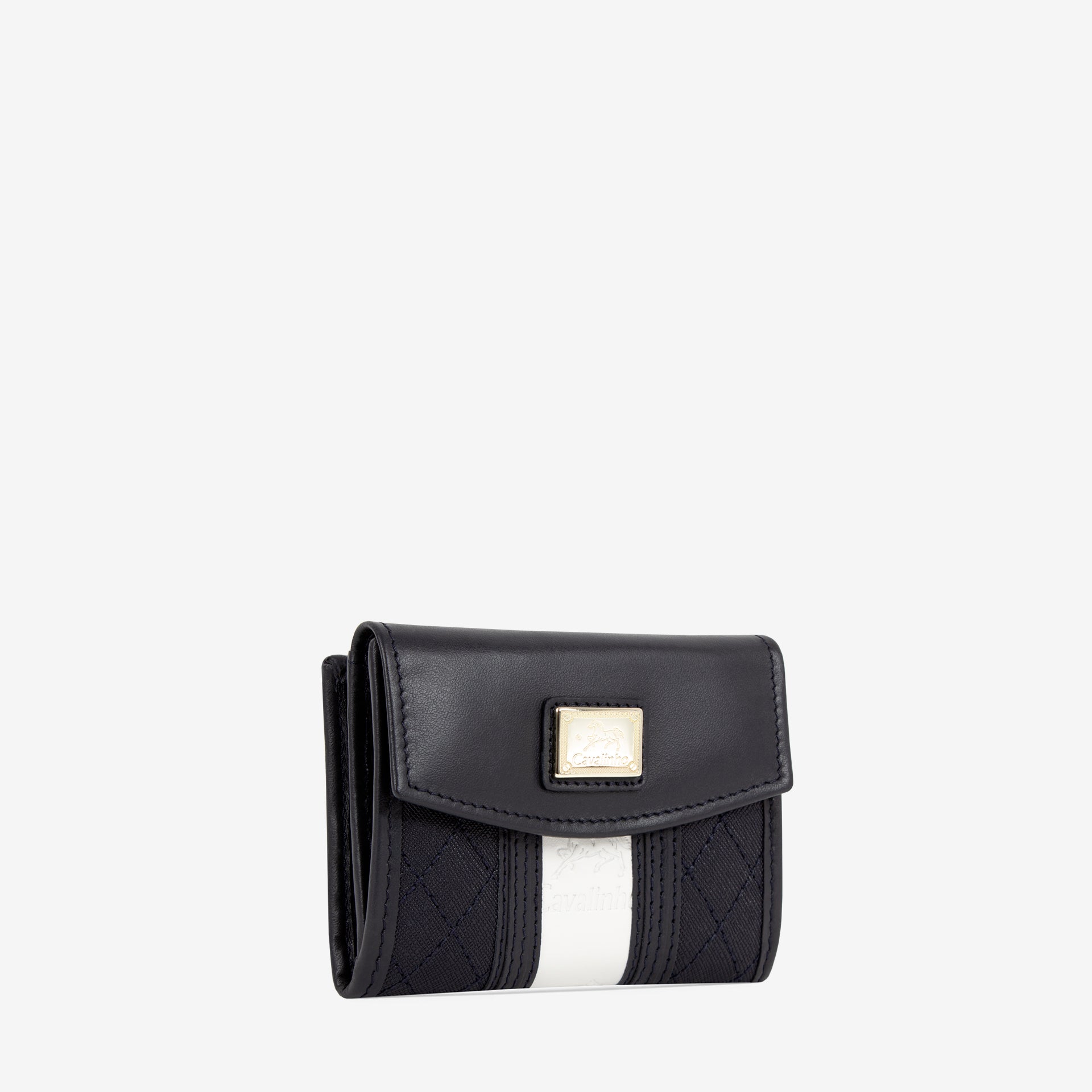 Cavalinho Sublime Navy Mini Wallet SKU 26060530.47 #color_navy / white