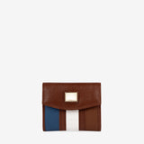 Cavalinho Sublime Mini Wallet SKU 26060530.48 #color_blue / white / saddlebrown