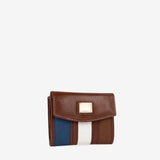 Cavalinho Sublime Mini Wallet SKU 26060530.48 #color_blue / white / saddlebrown