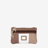 Cavalinho Soft Skin Slim Makeup Bag SKU 26070254.31 #color_tan / white / beige