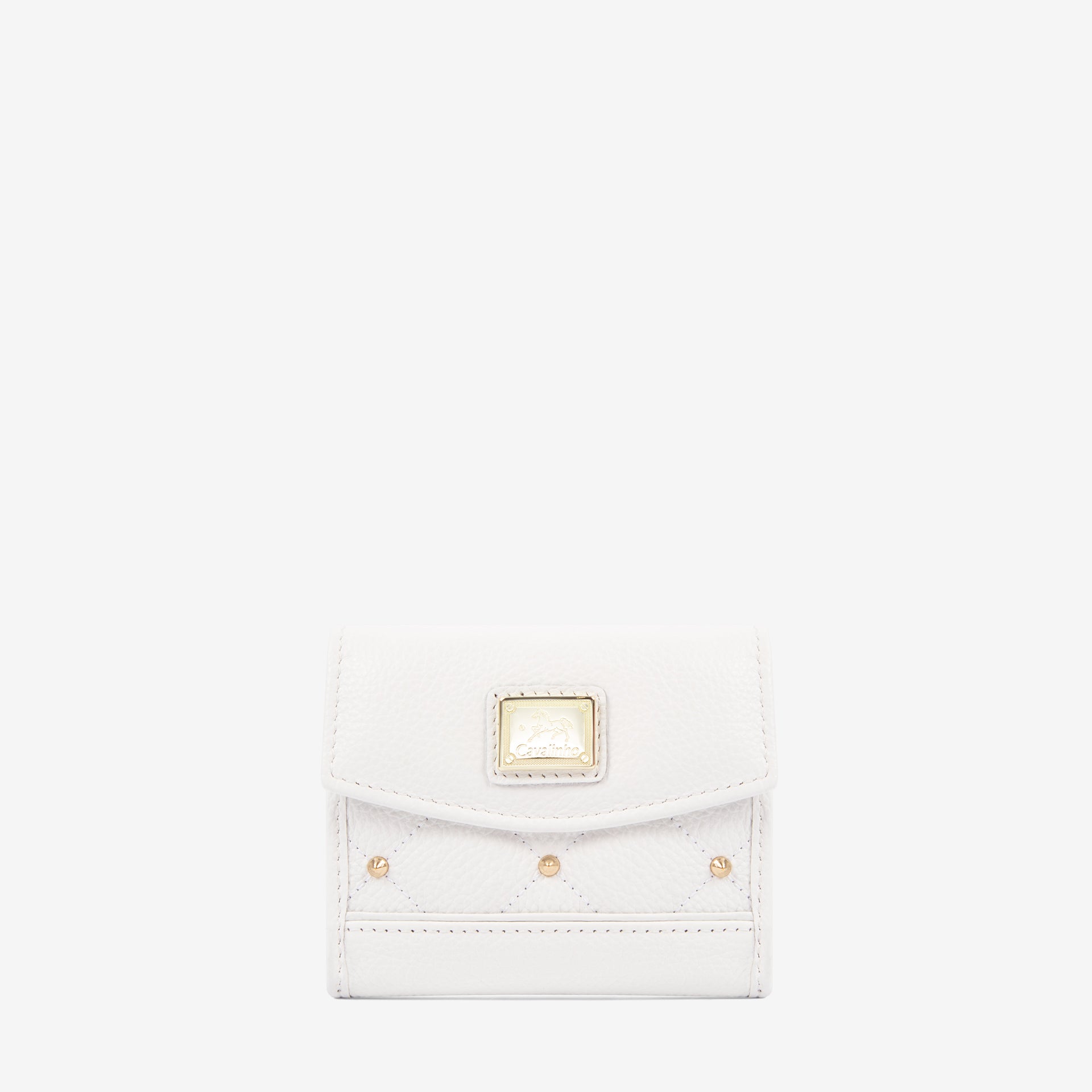 Cavalinho Eternal White Mini Leather Wallet for Women SKU 26100530.06 #color_white
