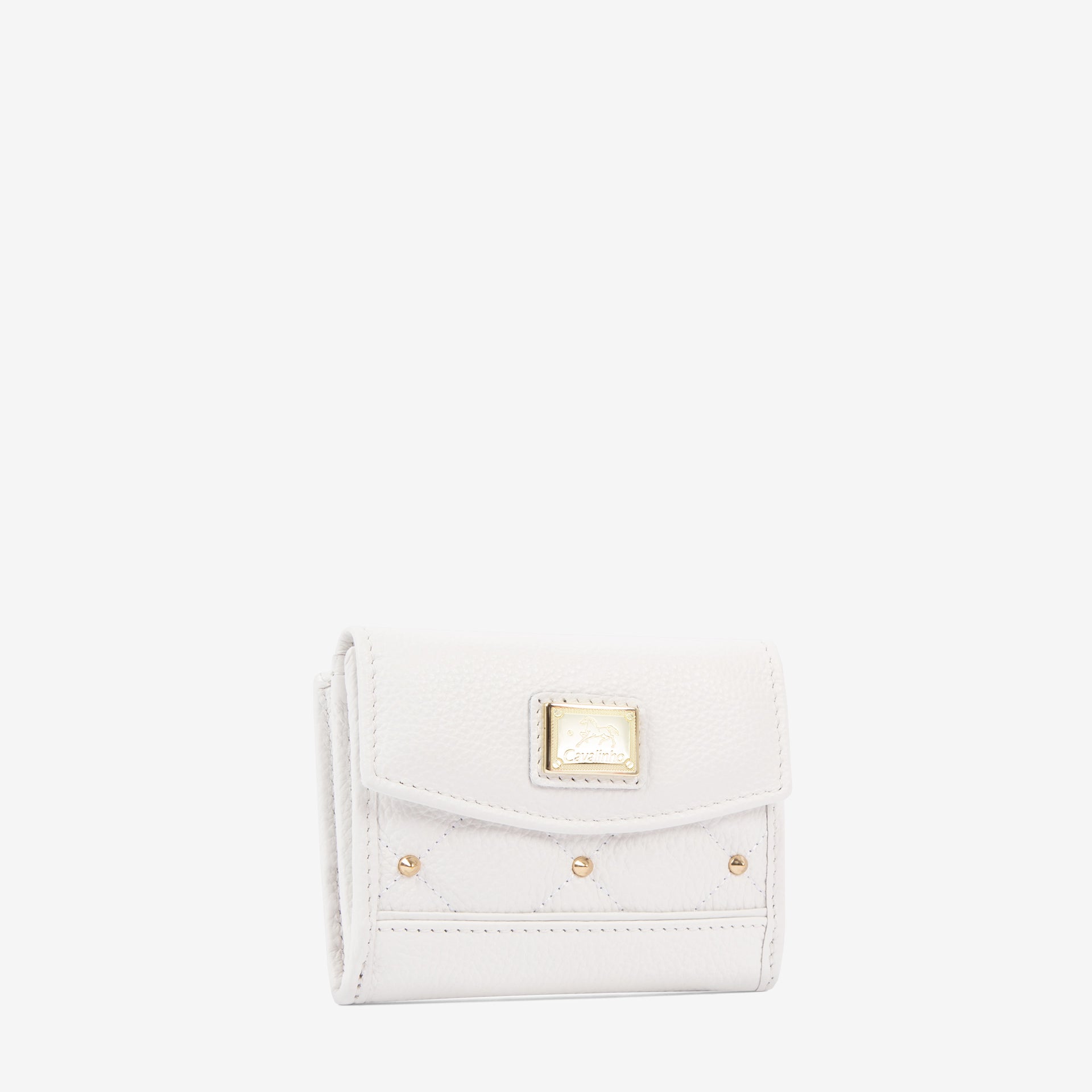 Cavalinho Eternal White Mini Leather Wallet for Women SKU 26100530.06 #color_white