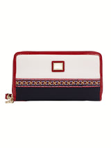 Cavalinho Twist Wristlet Wallet SKU 26130213.22 #color_navy / white / red