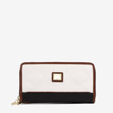 Cavalinho Poesie Wristlet Wallet SKU 26140212.32 #color_black / saddlebrown / white