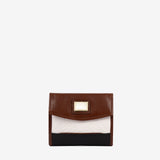 Cavalinho Poesie Mini Wallet SKU 26140530.32 #color_black / saddlebrown / white