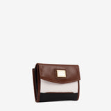 Cavalinho Poesie Mini Wallet SKU 26140530.32 #color_black / saddlebrown / white