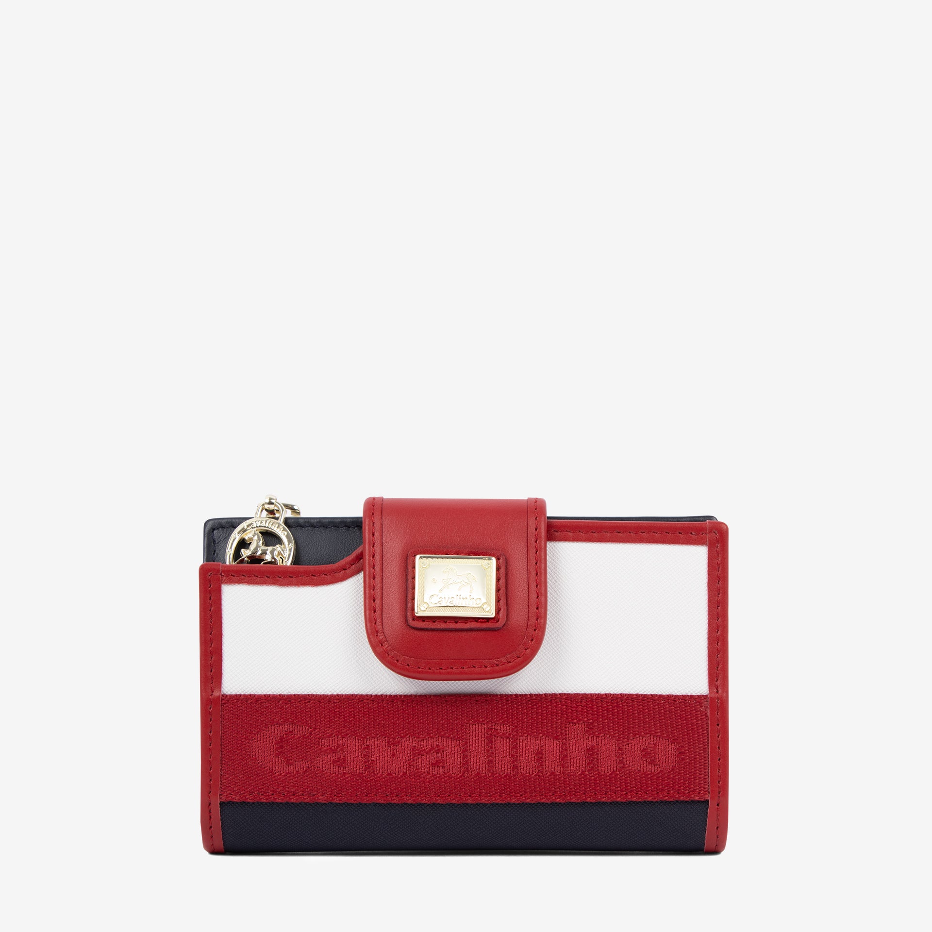 Cavalinho L'Essence Bifold Wallet SKU 26160232.22 #color_navy / white / red