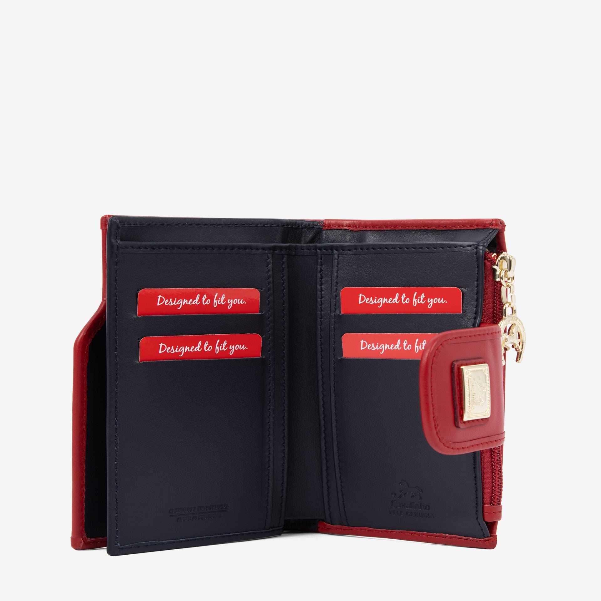 Cavalinho L'Essence Bifold Wallet SKU 26160232.22 #color_navy / white / red
