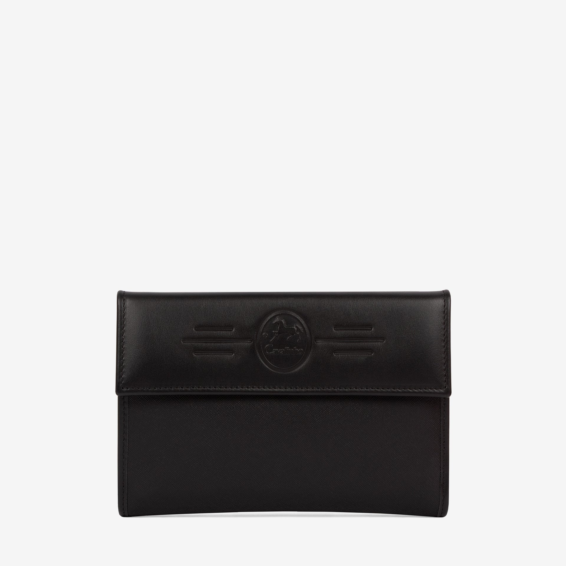 Cavalinho La Vie Black Trifold Wallet for Women SKU 26190202.01 #color_black