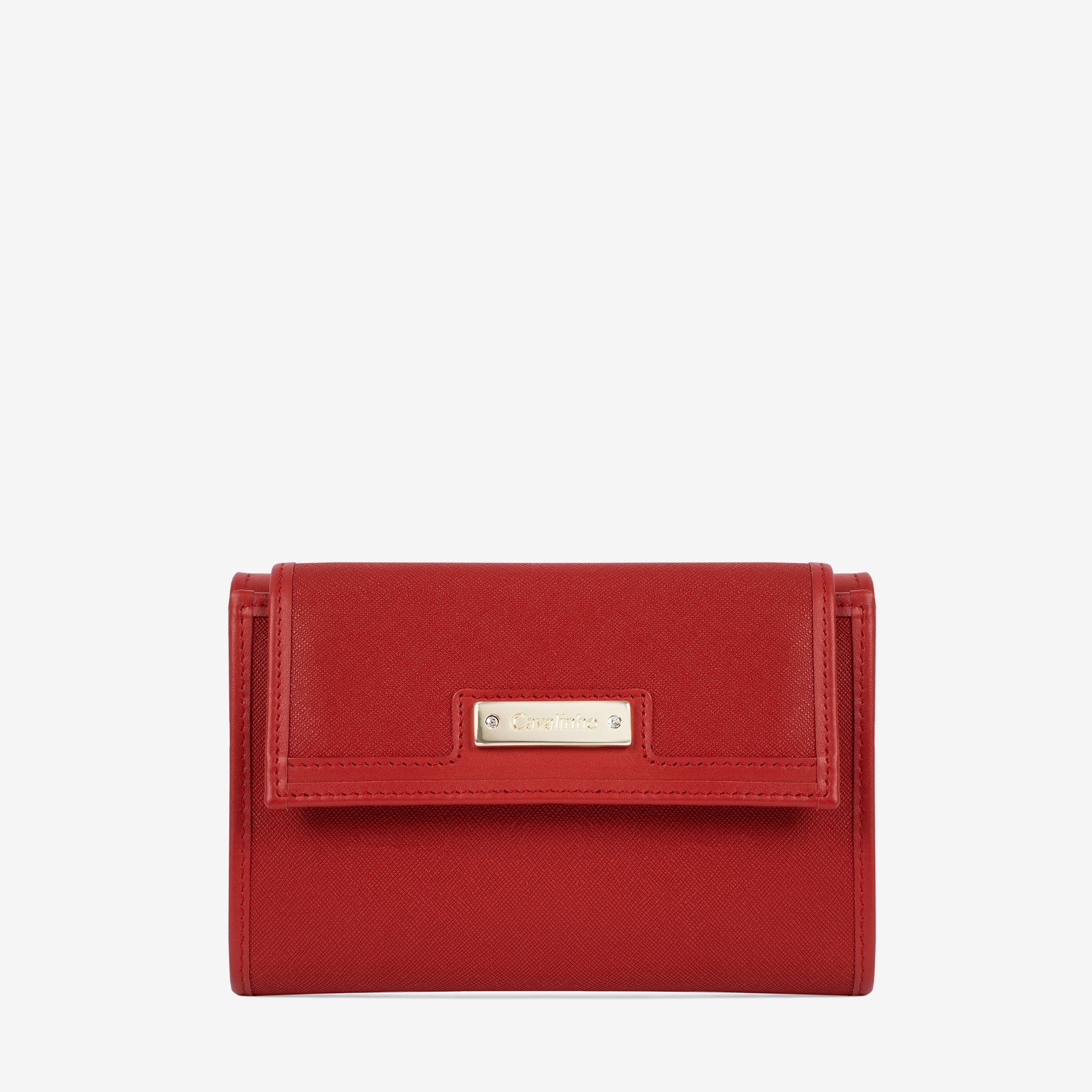 Cavalinho La Vie Red Trifold Wallet for Women SKU 26190202.04 #color_red