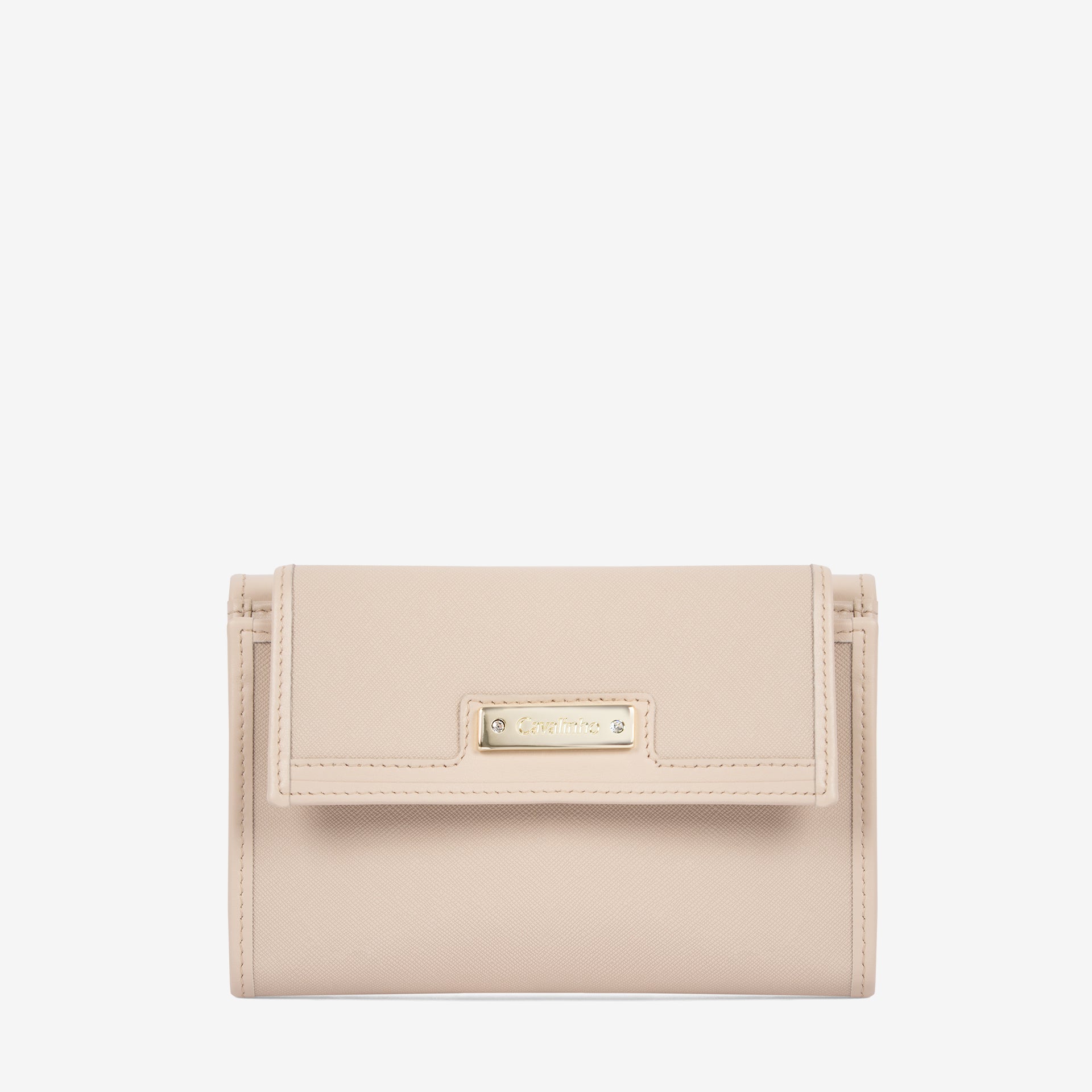 Cavalinho La Vie Beige Trifold Wallet for Women SKU 26190202.05 #color_beige