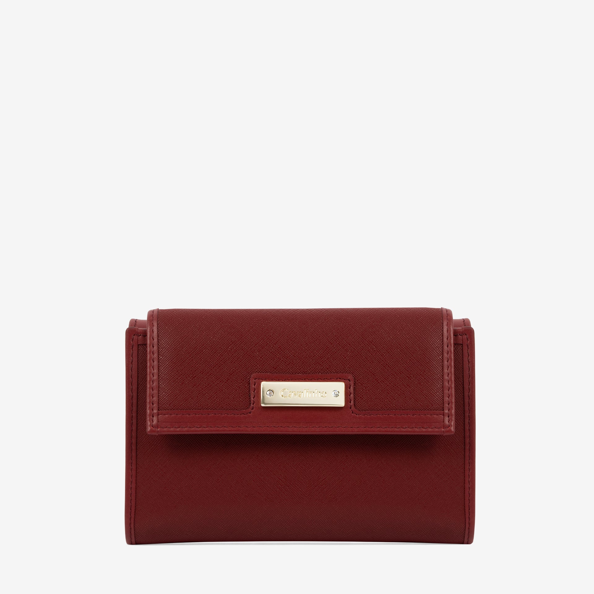 Cavalinho La Vie Trifold Wallet for Women SKU 26190202.15 #color_burgundy