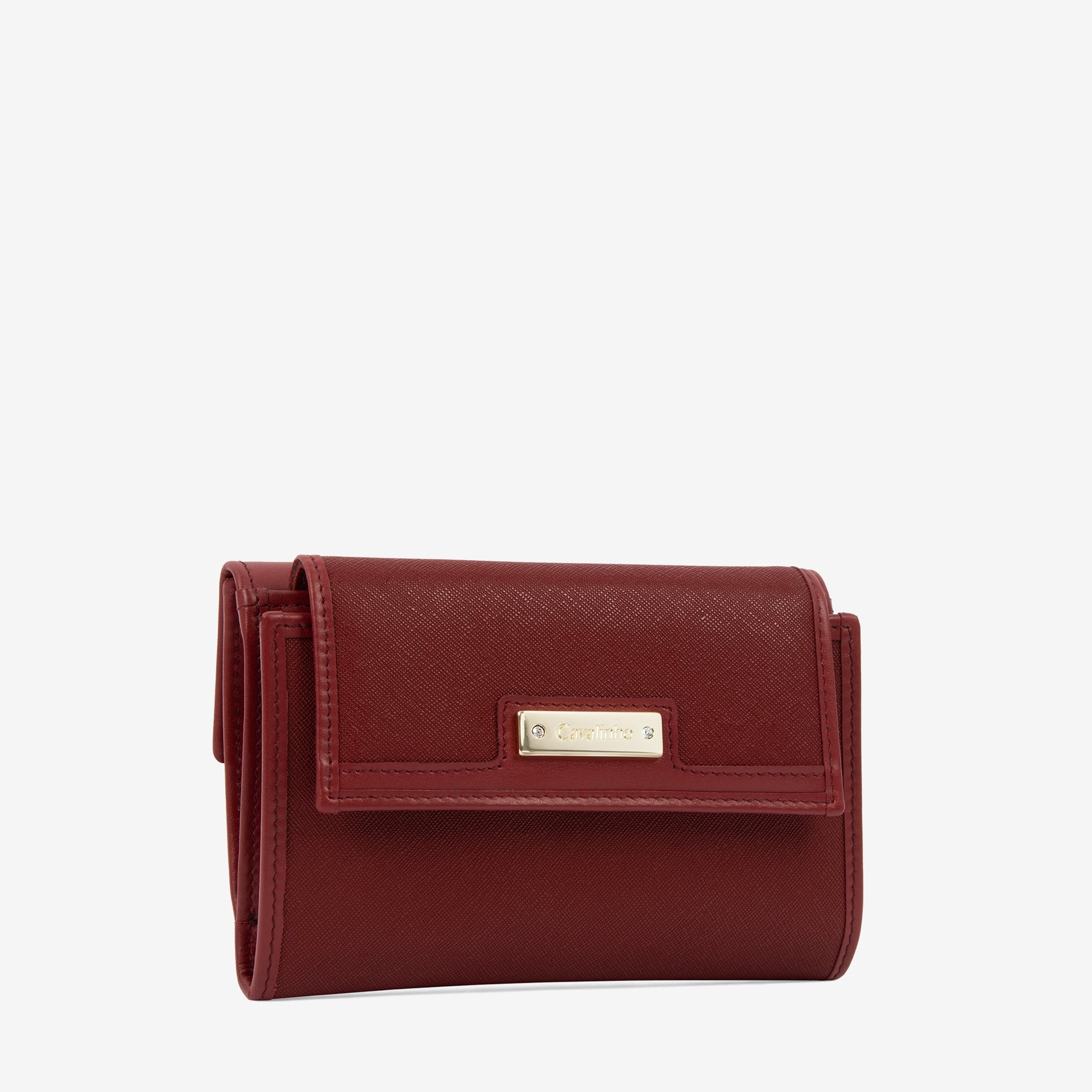 Cavalinho La Vie Trifold Wallet for Women SKU 26190202.15 #color_burgundy
