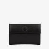 Cavalinho La Vie Trifold Black Canvas Wallet for Women SKU 26190205.01 #color_black