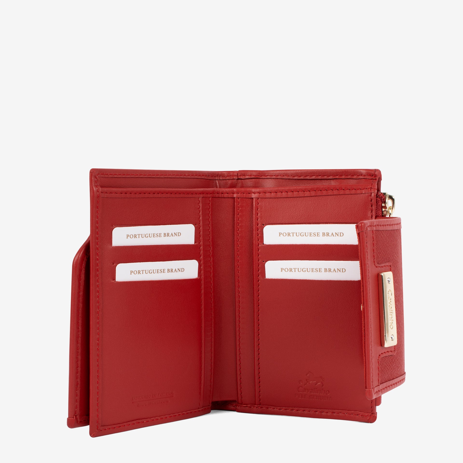 Cavalinho La Vie Red Bifold Wallet for Women SKU 26190232.04 #color_red