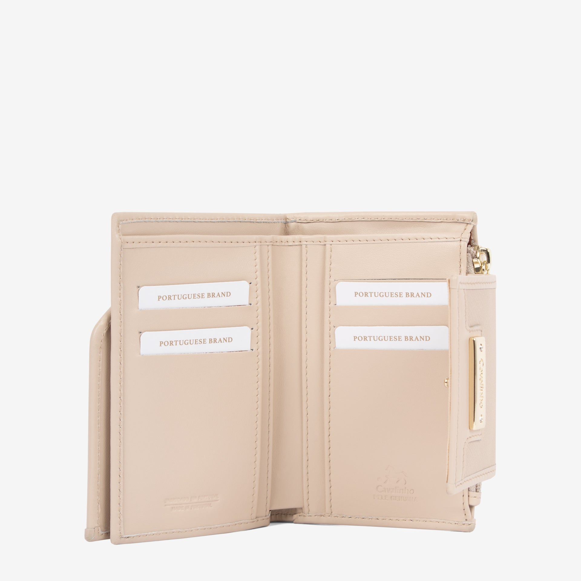 Cavalinho La Vie Beige Bifold Wallet for Women SKU 26190232.05 #color_beige
