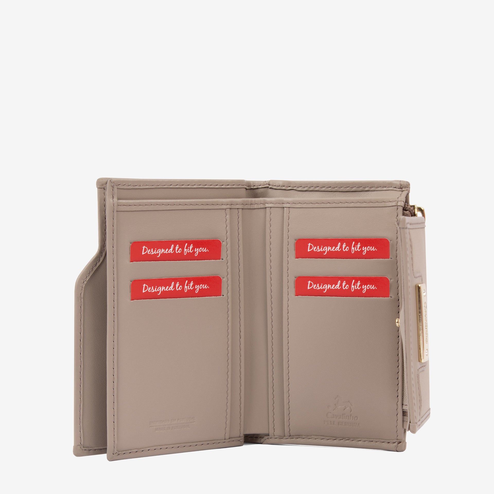 Cavalinho La Vie Bifold Wallet for Women SKU 26190232.12 #color_taupe