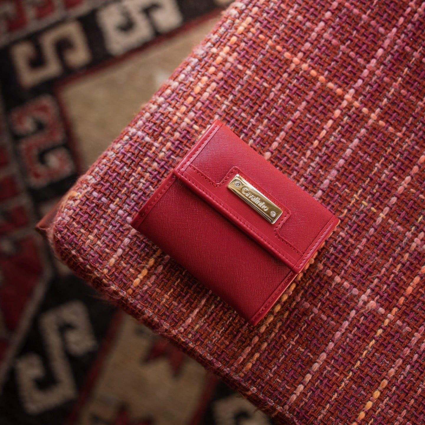 Cavalinho La Vie Red Mini Wallet for Women SKU 26190530.04 #color_red