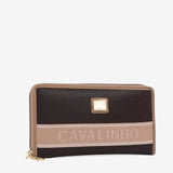 Only By Cavalinho Brown Wristlet Wallet for Women SKU 26200213.02 #color_brown / beige